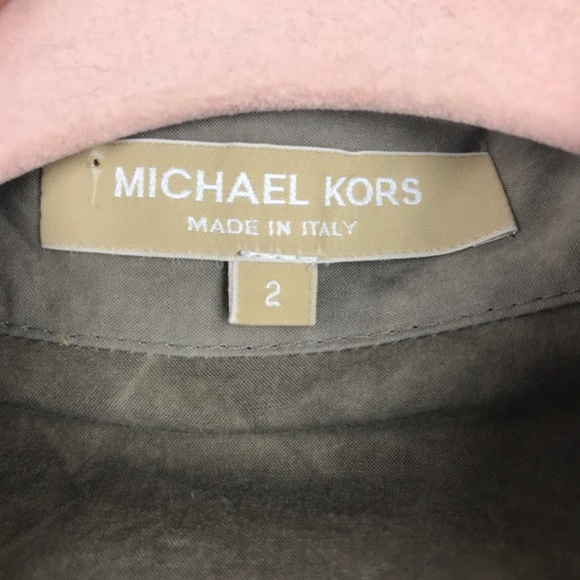 Michael Kors Collection SP2012 Ready to Wear Fashion Button Up Shirt Size 2 - Picture 5 of 7